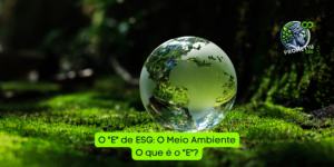 O “E” de ESG: O Meio Ambiente